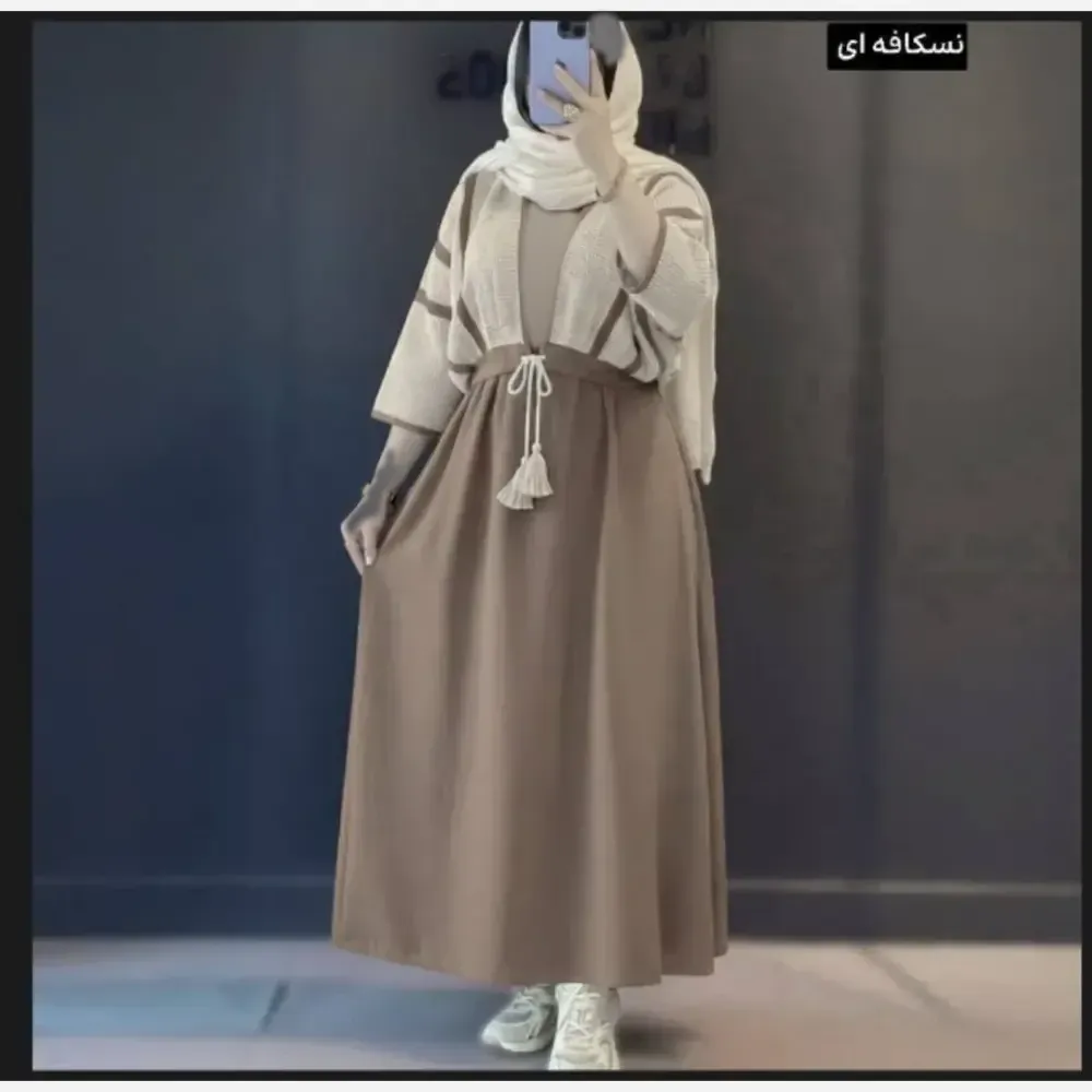کت و سارافون محدثه شانتون و لنین خارجی فری سایز تا 48