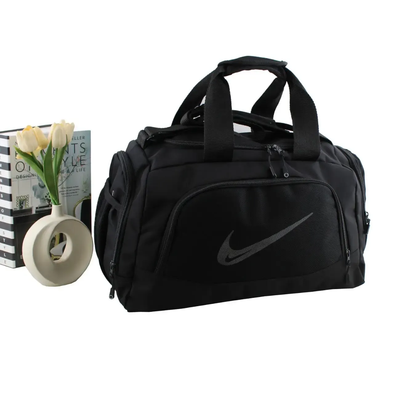 ساک ورزشی و اسپرت پارچهای ابعاد 49 در 29 سانتیمتر