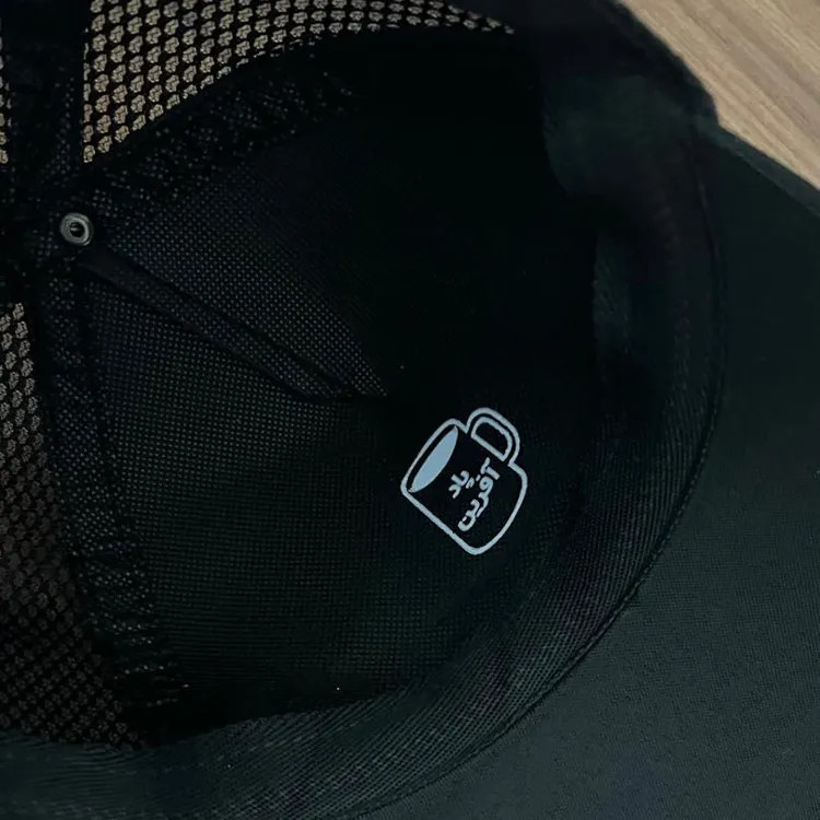 کلاه کپ پاد آفرین مدل گیمر کد 375 جنس کتان طرح ساده مناسب اسپرت و روزمره زنانه مردانه