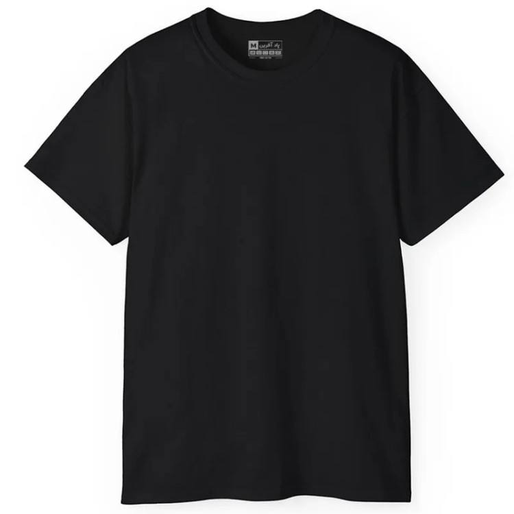تیشرت آستین کوتاه مردانه طرح ماشین مدل 786 جنس نخ و پلی استر
