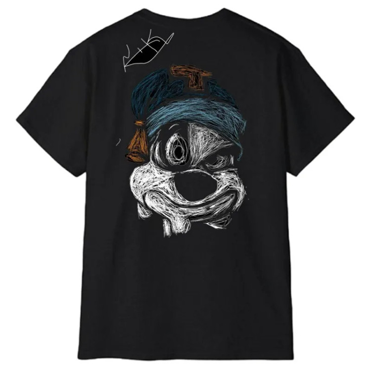 تی شرت آستین کوتاه مردانه مدل کارتونی سگ