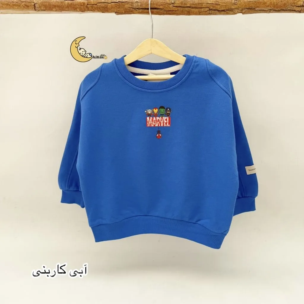 بلوز دورس توکرکی بچگانه طرح سیمپسون رنگی سایز 1 تا 5 سال
