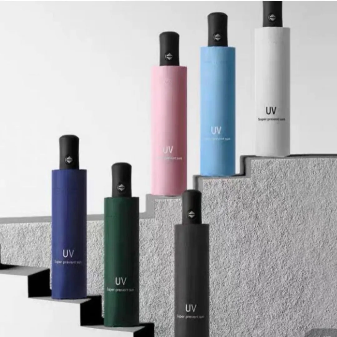 چتر تاشو اتوماتیک مردانه زنانه مدل uv ضد باد