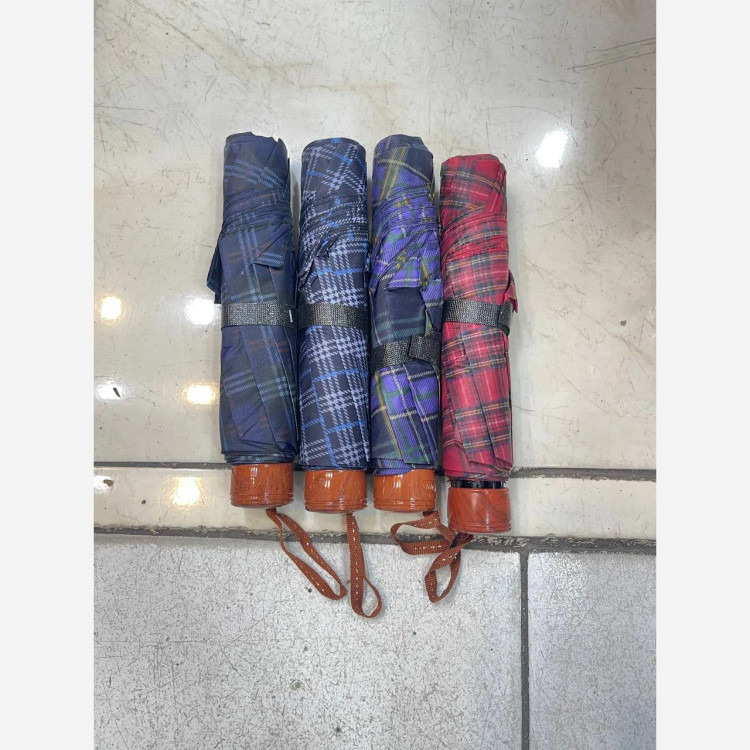 چتر چهارخانه تاشو ضدآب مقاوم و سبک زنانه و مردانه