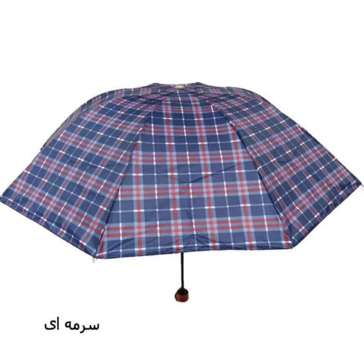 چتر چهارخانه تاشو ضدآب مقاوم و سبک زنانه و مردانه