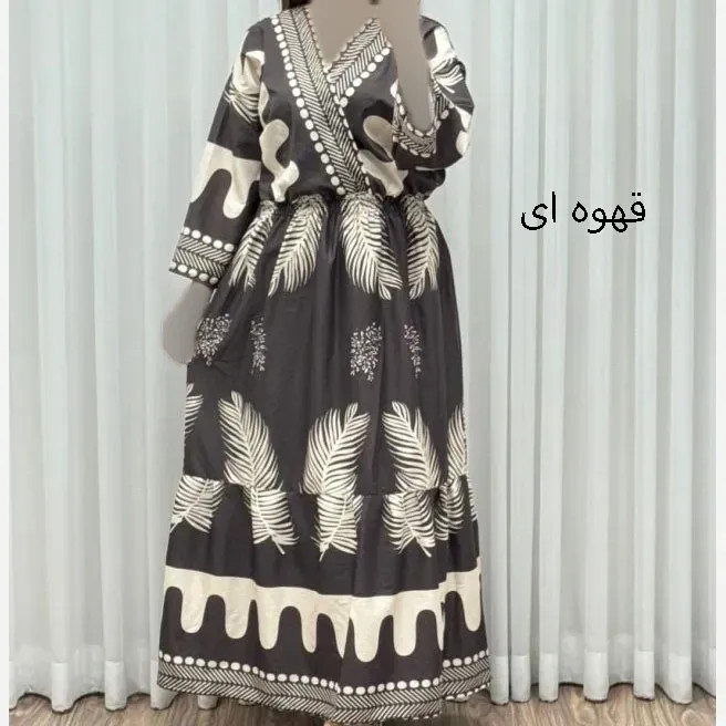 پیراهن ساحلی آیلین فلور بوگاتی فری سایز زنانه کد 1746 مناسب تا سایز 46