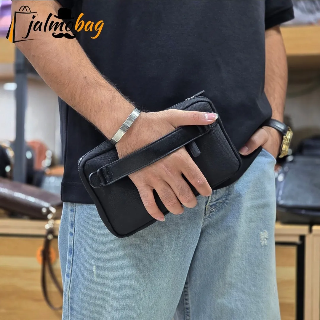 کیف دوشی دستی اسپرت کلوین کلاین پارچه برزنتی آب گریز سه کاره
