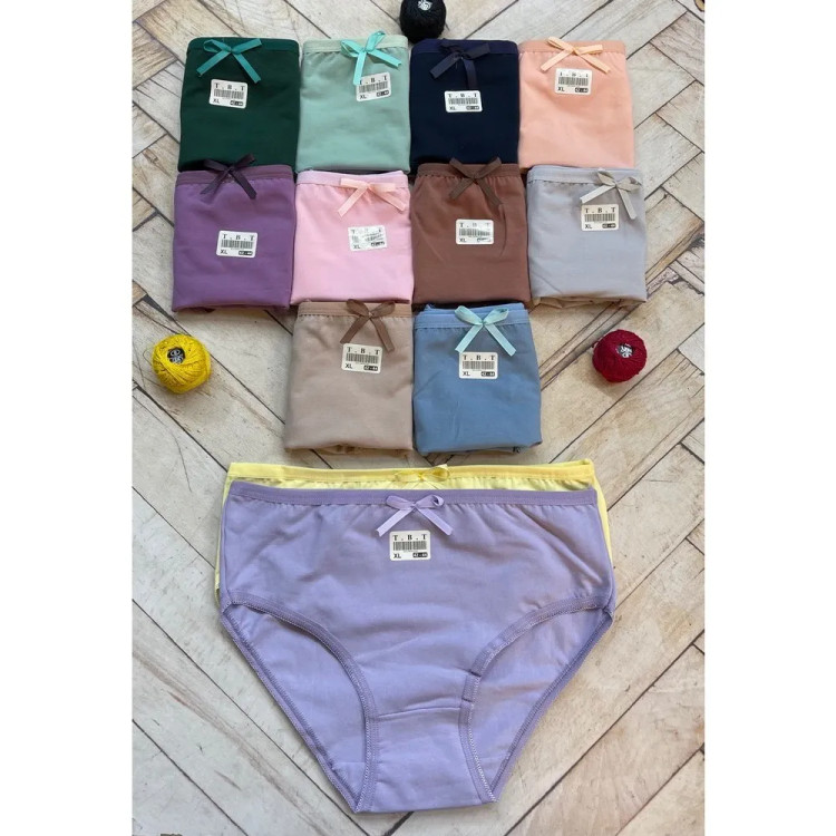 شورت زنانه نخ پنبه برند TBT مدل اسلیپ سایز XXL