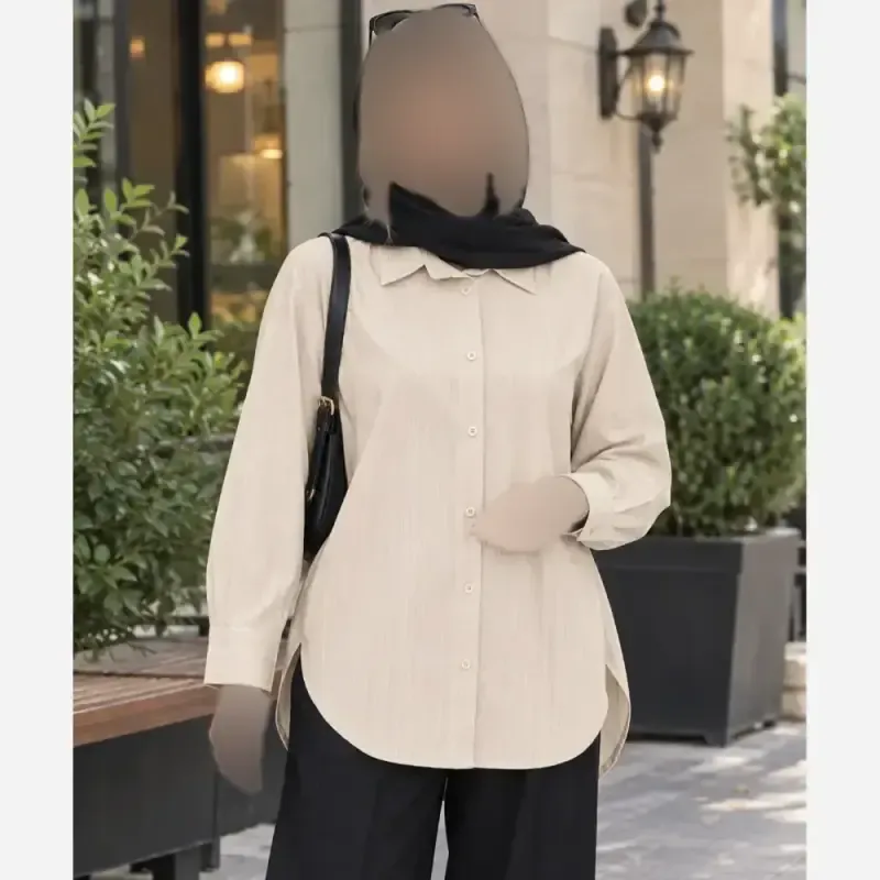 شومیز شانتون نخ کیفیت عالی مدل شهرزاد