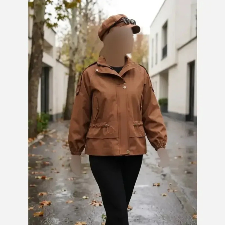 بارانی زنانه سانتانا آستردار مدل گالیا فری سایز